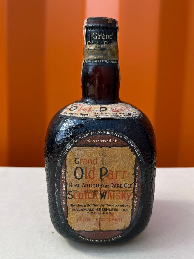 Old Parr スコッチウイスキー ティンキャップ 古酒　希少ボトル