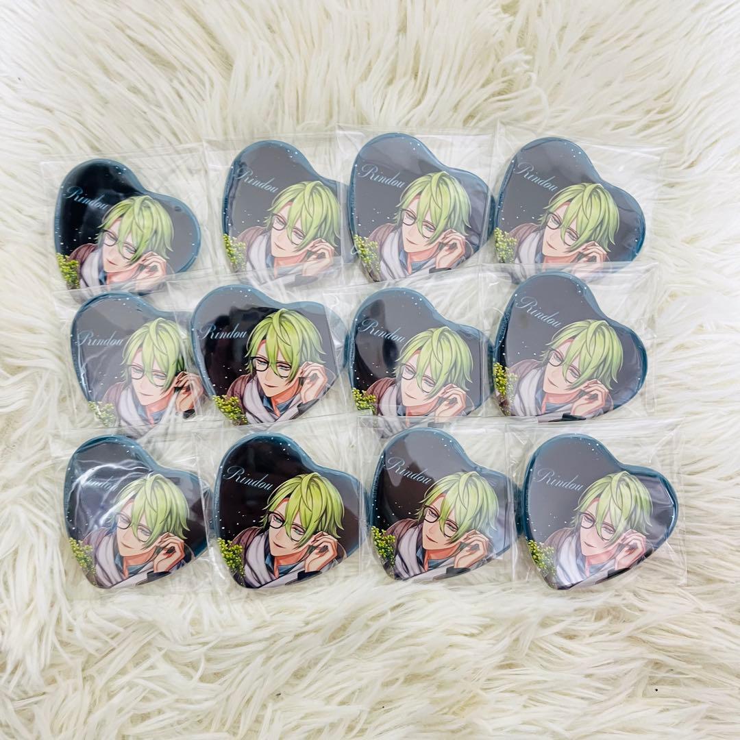 ブラスタ リンドウ ハート缶バッジ 12個まとめ
