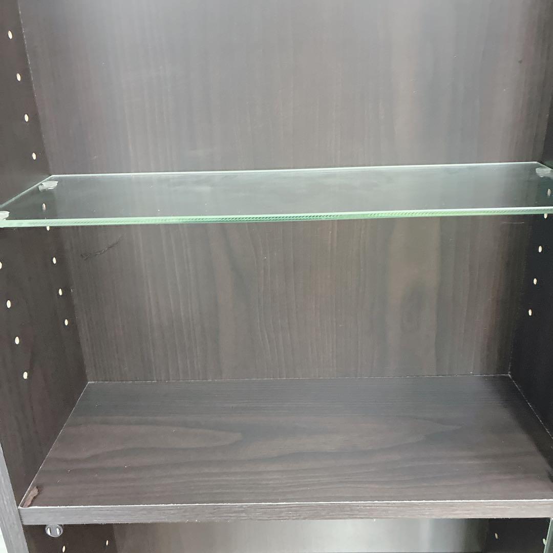 ①◇大阪府 神戸市 配達料無料！◇不二貿易◇ガラスコレクションケース◇ハイタイプ