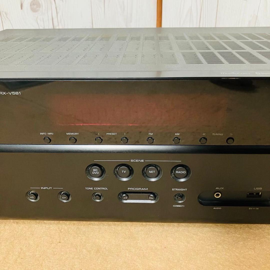 YAMAHA AVレシーバー RX-V581 リモコン付き ヤマハ AVアンプ