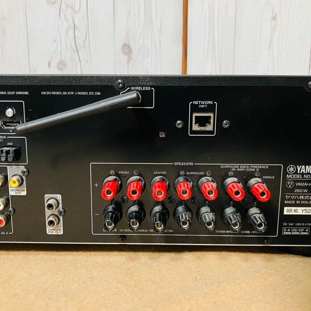 YAMAHA AVレシーバー RX-V581 リモコン付き ヤマハ AVアンプ