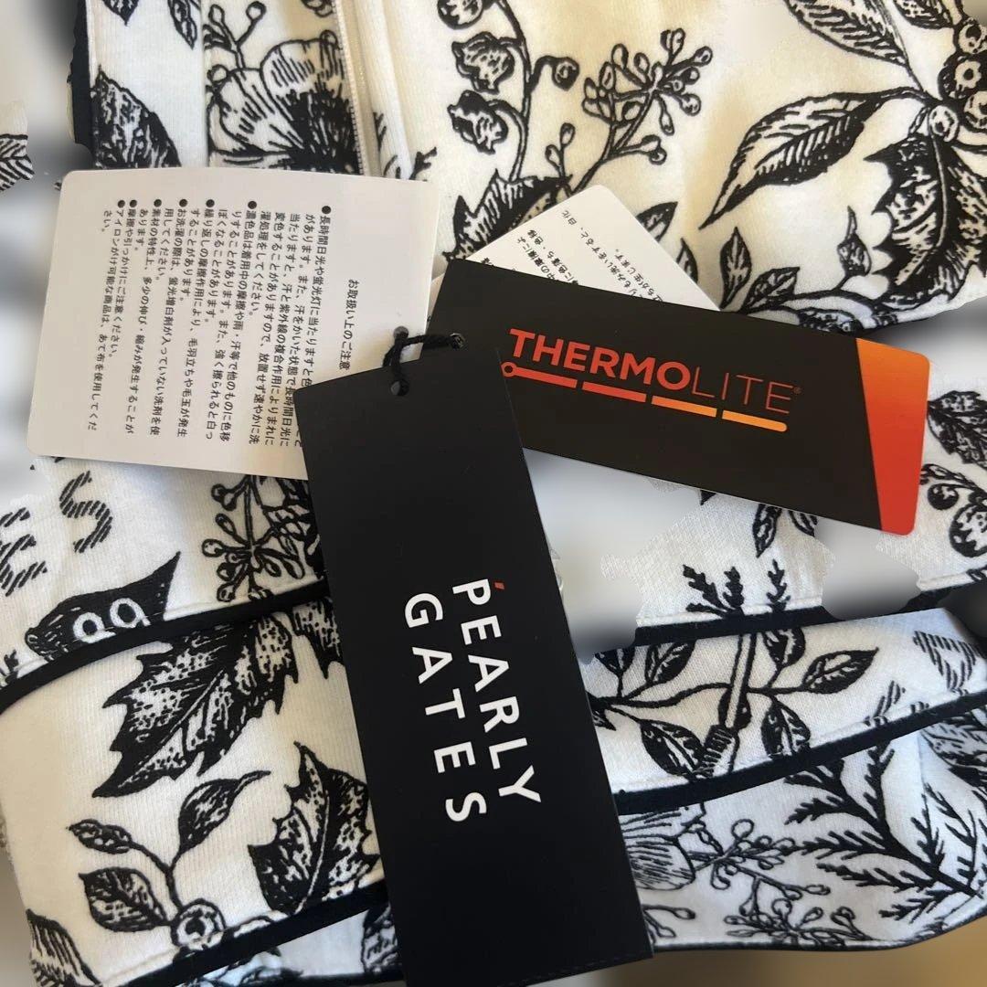 新品タグ付き　PEARLY GATES 花柄ジャケット サイズ1 サーモライト