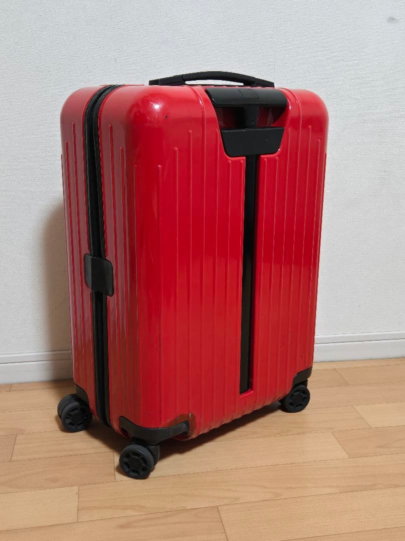 【中古】リモワ RIMOWA エッセンシャル ライト キャビン 37L レッド