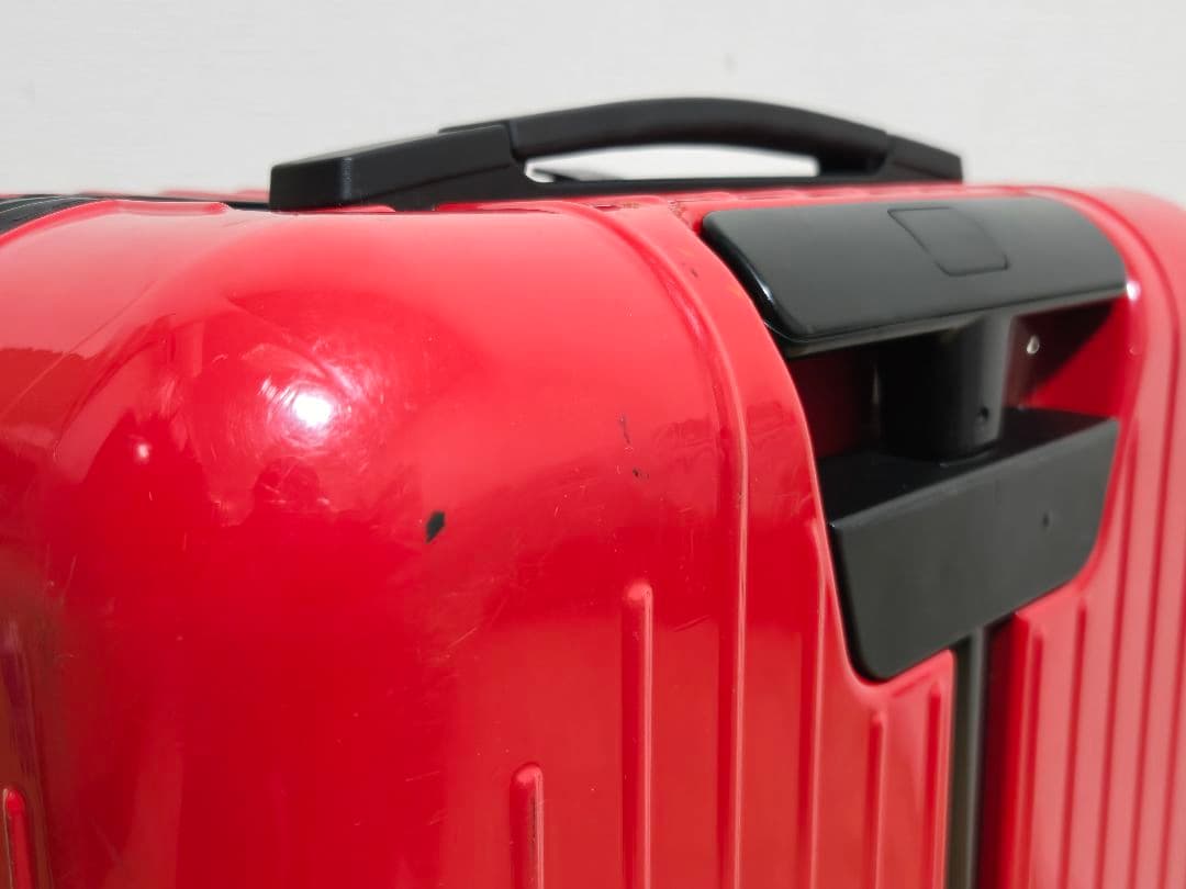 【中古】リモワ RIMOWA エッセンシャル ライト キャビン 37L レッド