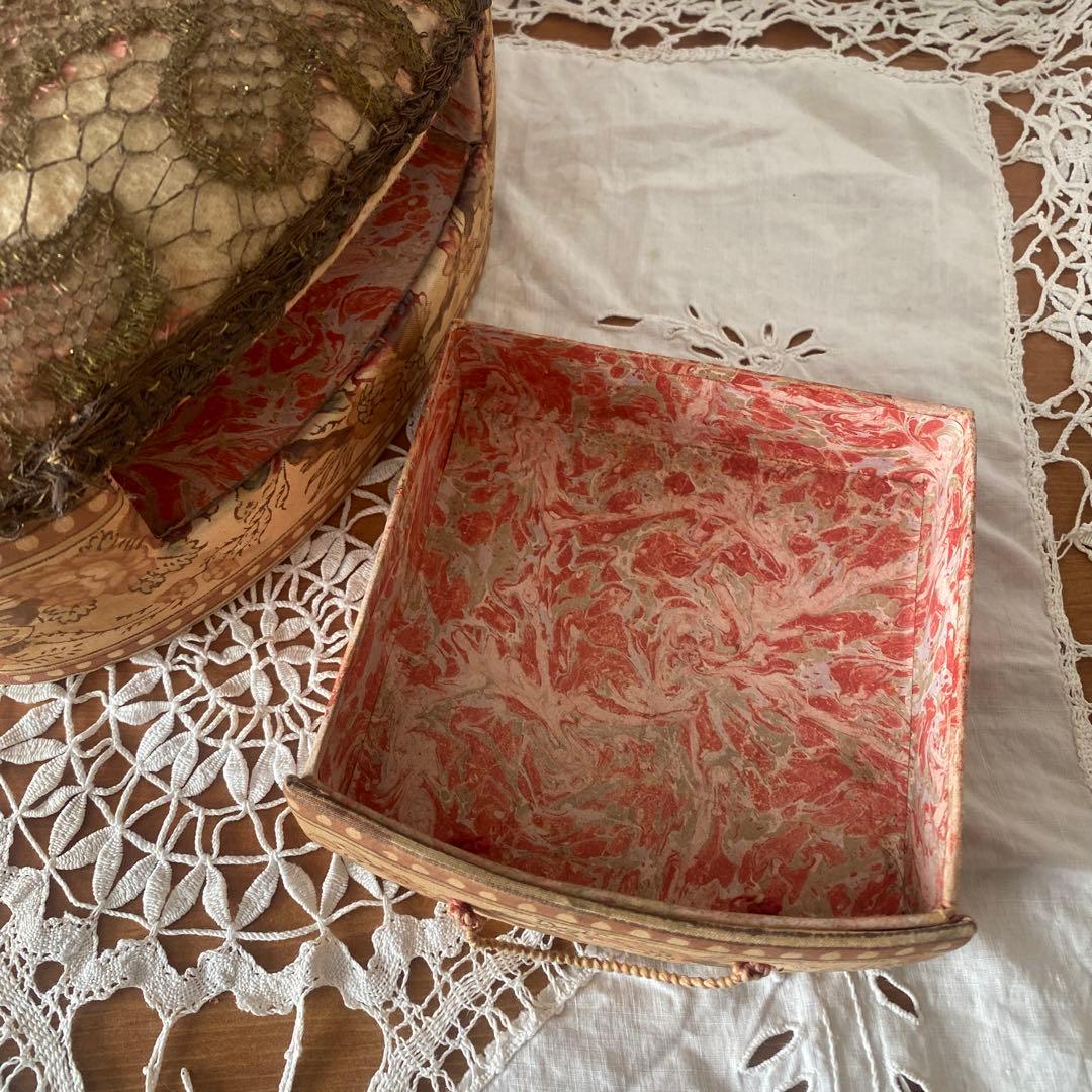 フランス　アンティークボックス Maurice Leclerc レア