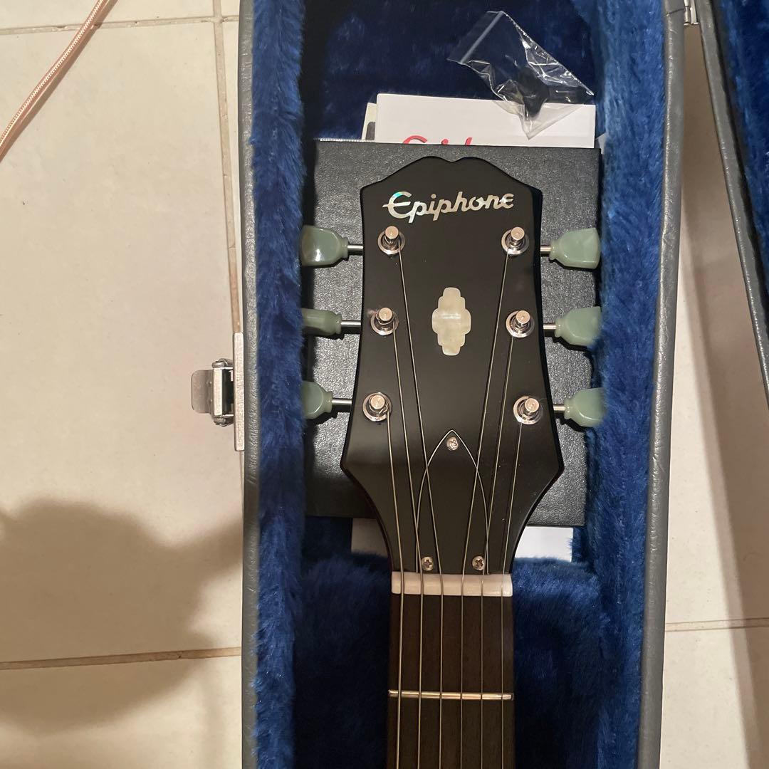 Epiphone クレストウッドカスタム　レッドエレキギター