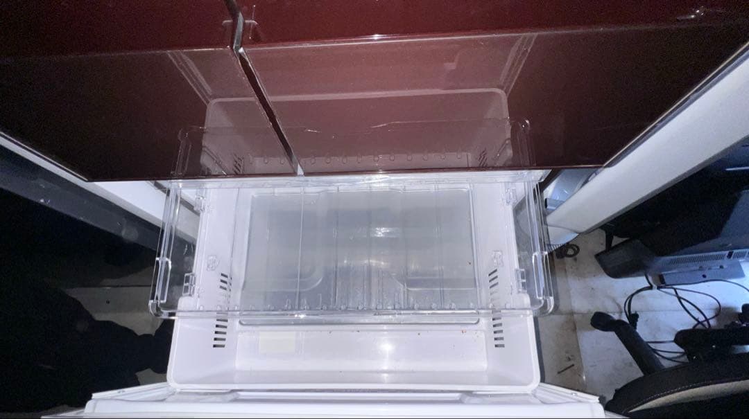 HITACHI ノンフロン冷蔵庫 R-X5200F ブラウン