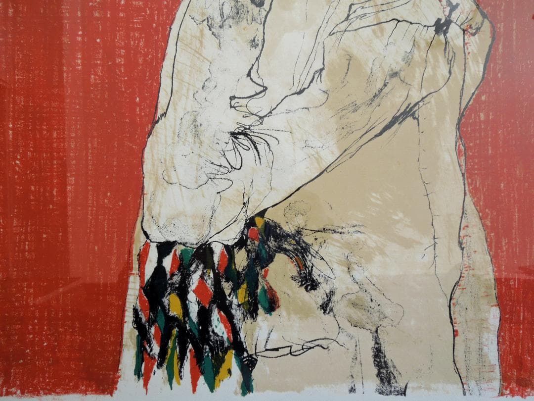 レア　真作　1977年　ジャン　ジャンセン　大判　直筆サイン　ピカソ　ダリ