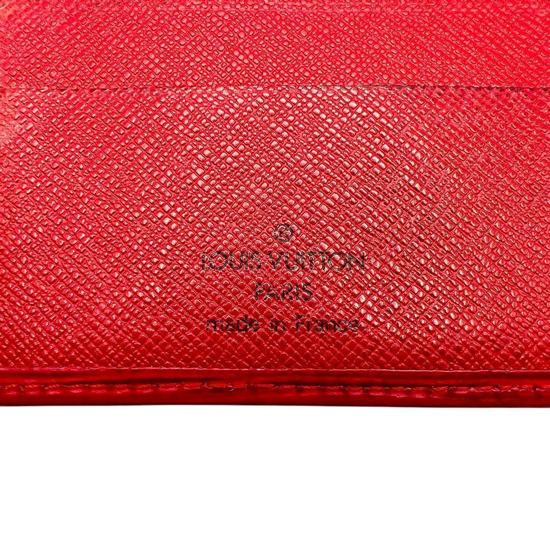 Louis Vuitton エピ レッド レディース 折財布 7101