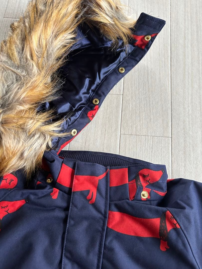 ミニロディーニ|ダックス犬柄ジャケット|size92-98