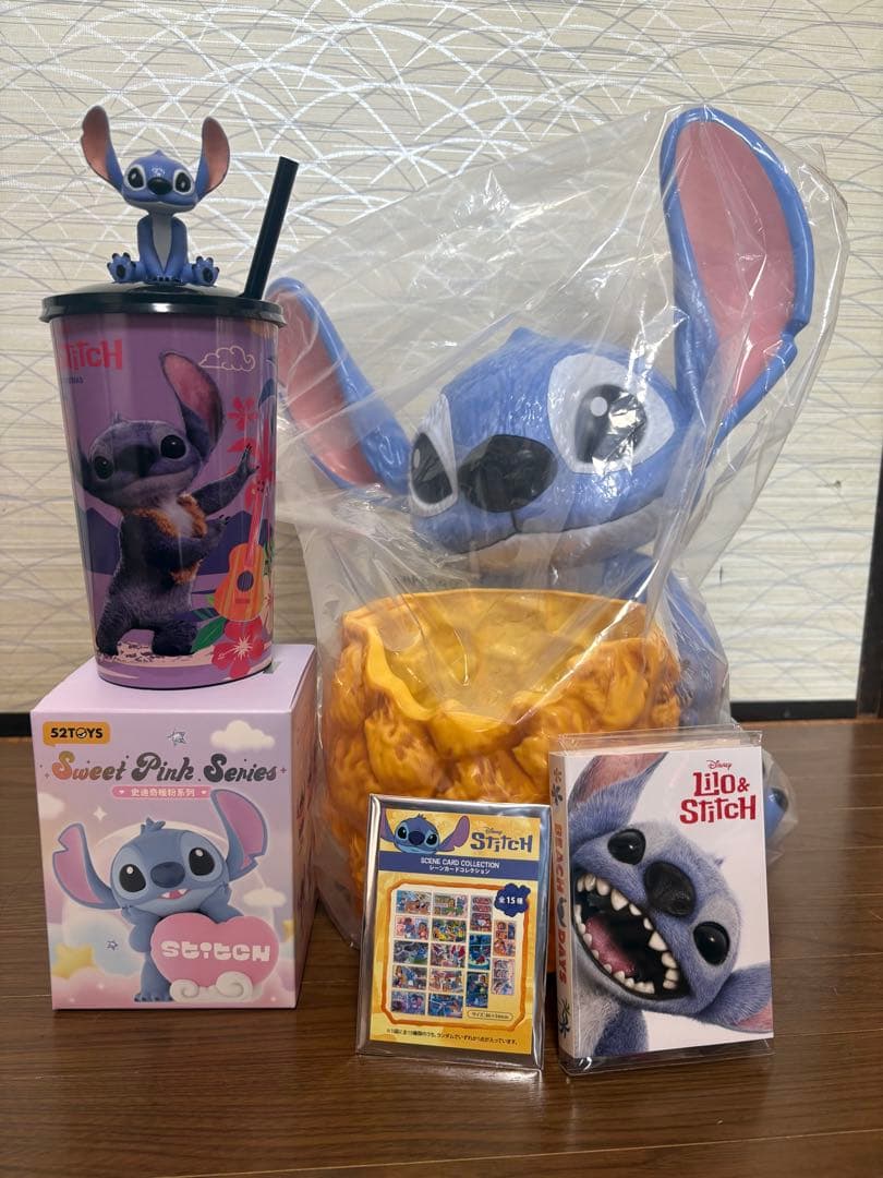 リロ＆スティッチ ポップコーンカップ セット かわいい