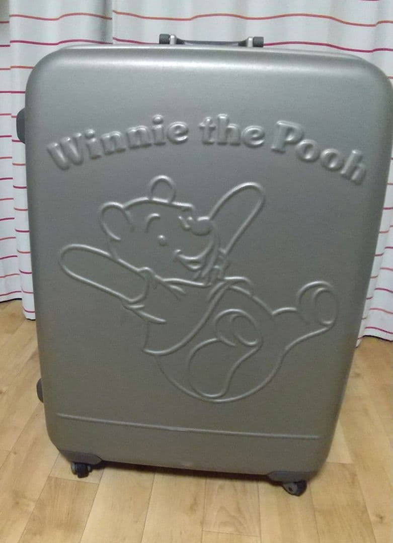 ウィニー・ザ・プー キャリーケース グレー