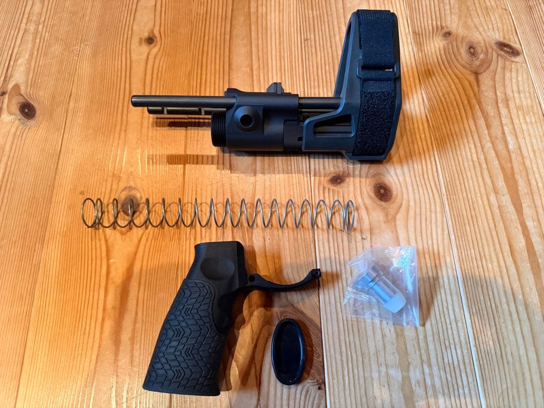 【実物】DDグリップ / BJTAC MDタイプ ブレース ストック セット