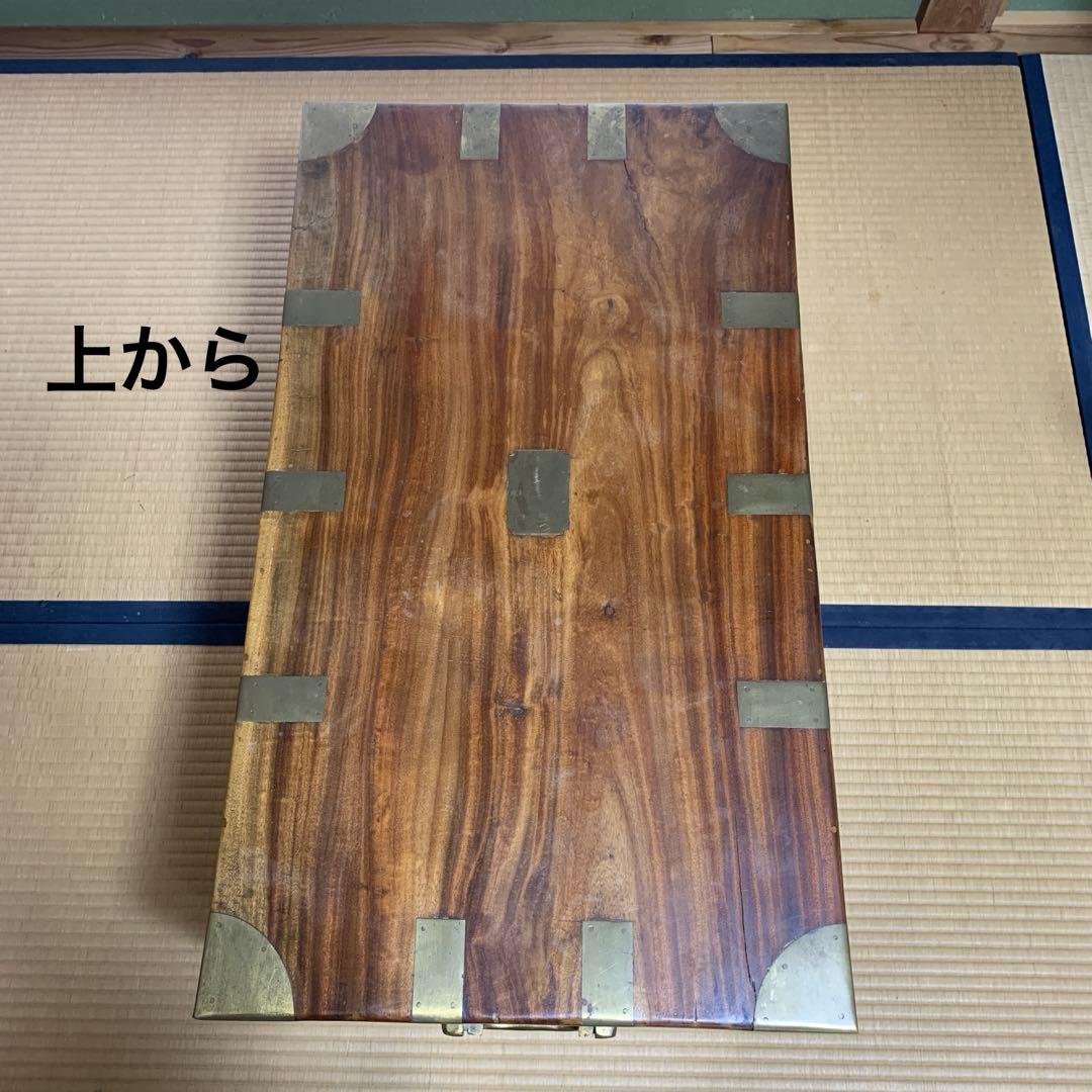 アンティーク! 楠の木トランク