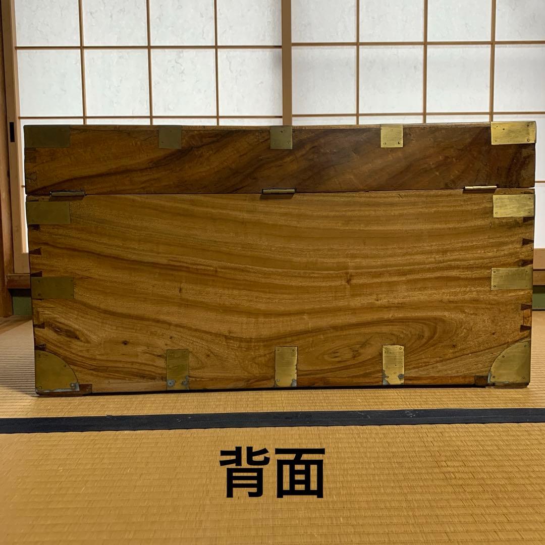 アンティーク! 楠の木トランク