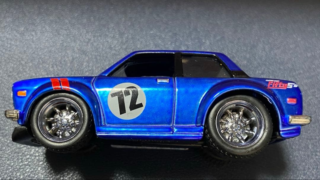 メイスト 1972 Datsun 510 ブルー ダイキャスト　ミニカー