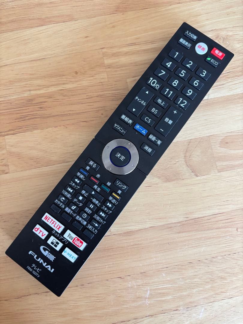 録画機能付き 49V型 4K液晶テレビ フナイ FL-49UD4100