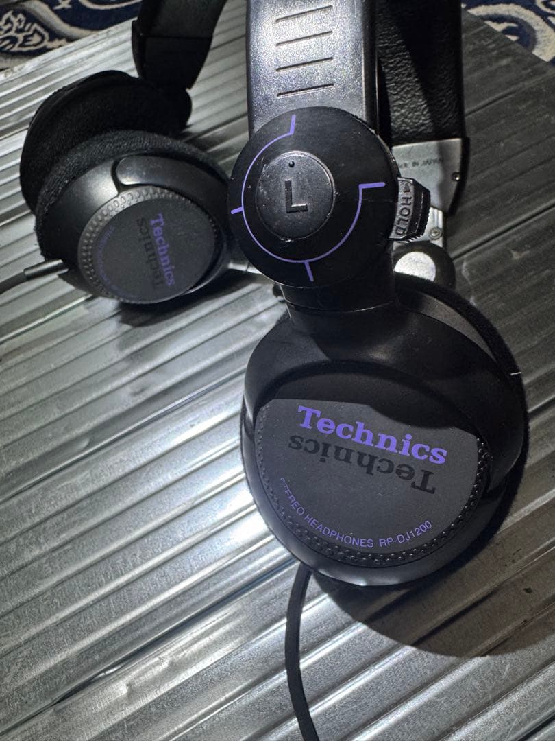 テクニクス ヘッドホン technics 90s dj 1200