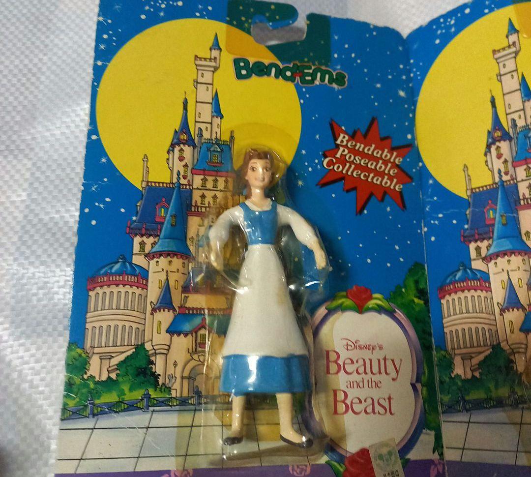 激レア☆JusToys☆Disney ☆ポーズドール☆美女と野獣、ダックテール他