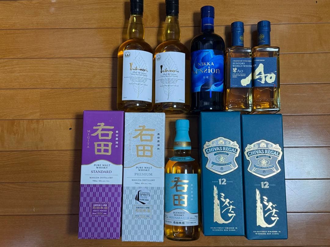 ウイスキー10本セット