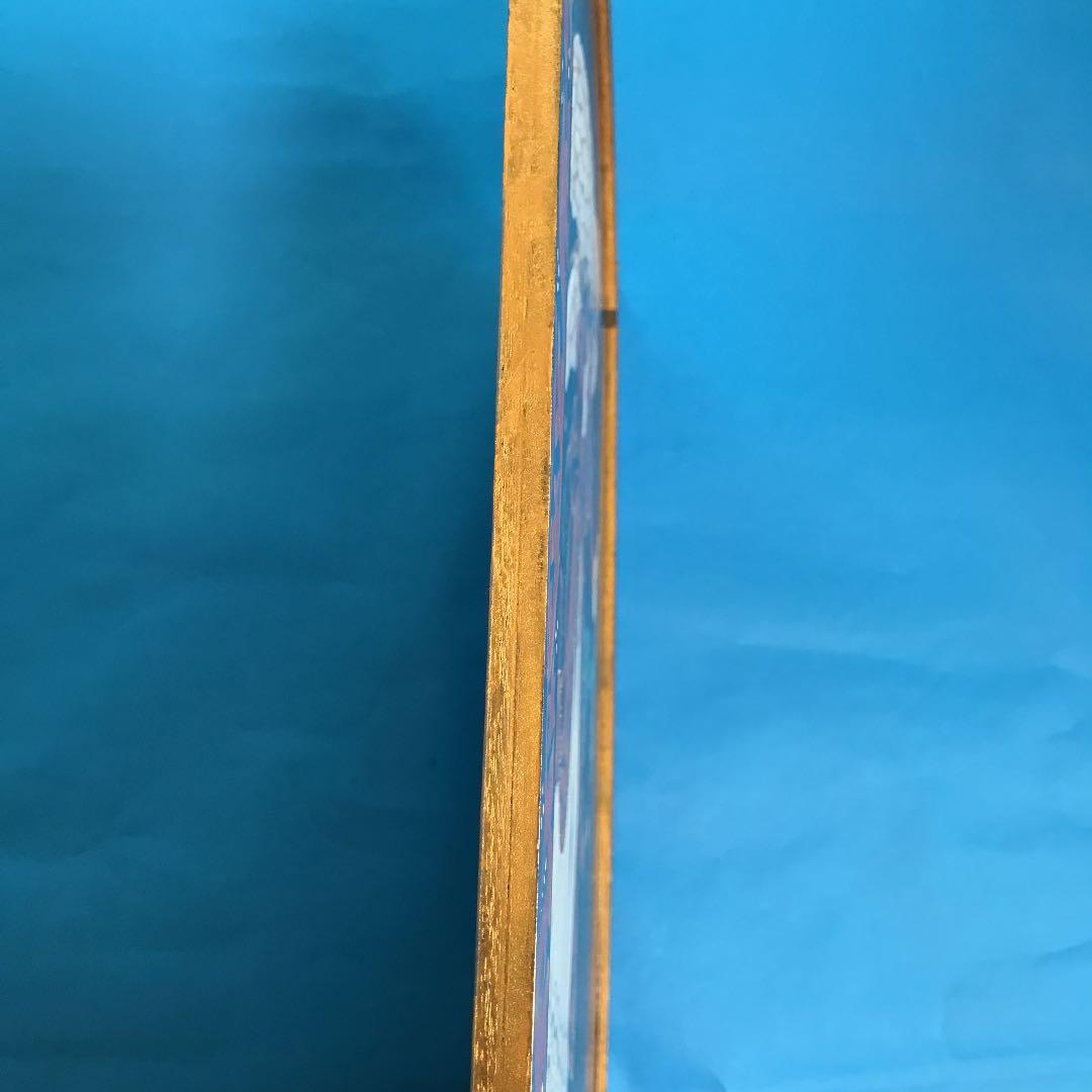 トールペイント作品　壁掛け絵画　アクリル