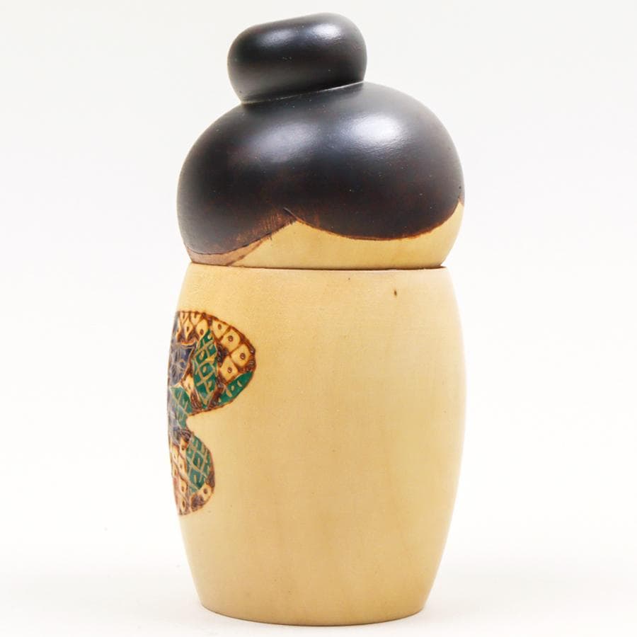 加藤龍雄 創作こけし 郷土玩具 置物 栞 箱付き