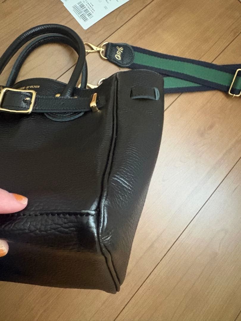 FRAMeWORK 【YOUNG&OLSEN】別注ストラップ付きベルト バック