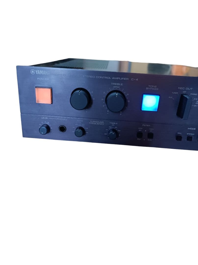 YAMAHA C-4 プリアンプ 動作確認ですがジャンク