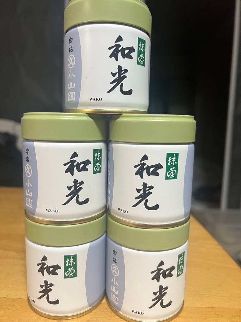 和光 抹茶 40g缶 5個セット