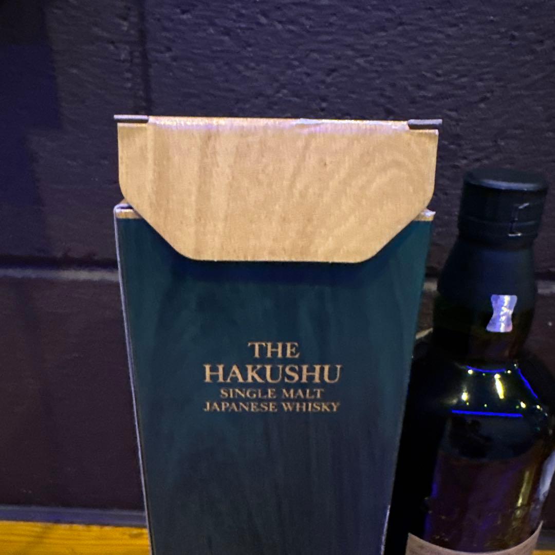白州 18年 シングルモルトウイスキー 箱入り