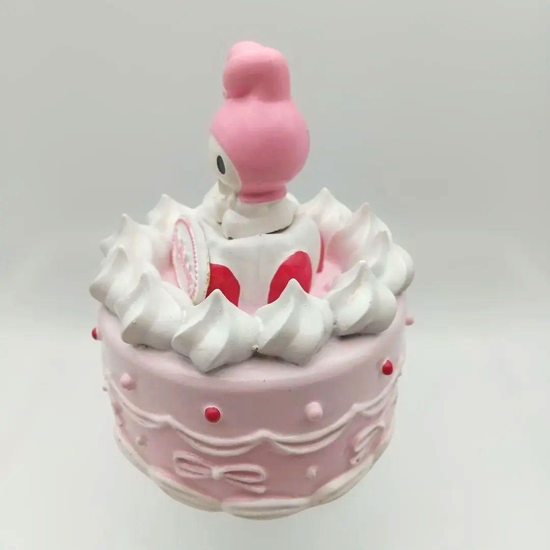 値下【希少・美品】マイメロディケーキオルゴール(2007年)貯金箱(2003年)