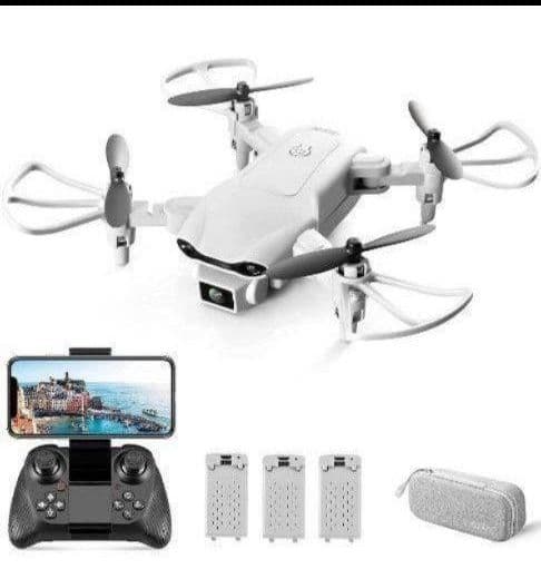 ドローン　720P HDデュアルカメラ収納パック付き 3バッテリ飛行時間36分
