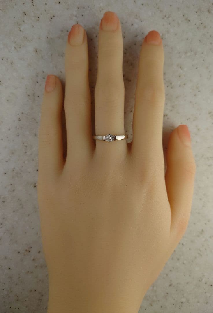 専用　Pt999ダイヤモンドリング　プラチナ　ダイヤ　一粒石リング　鑑定書付き