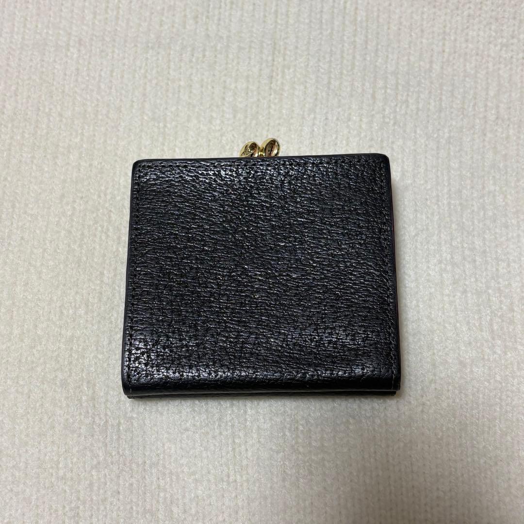 Vivienne Westwood ブラック 口金二つ折り財布