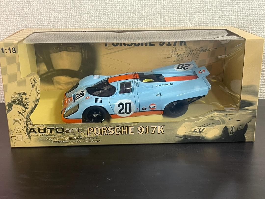 ミニカー 1/18 Porsche 917K スティーブ・マックイーン
