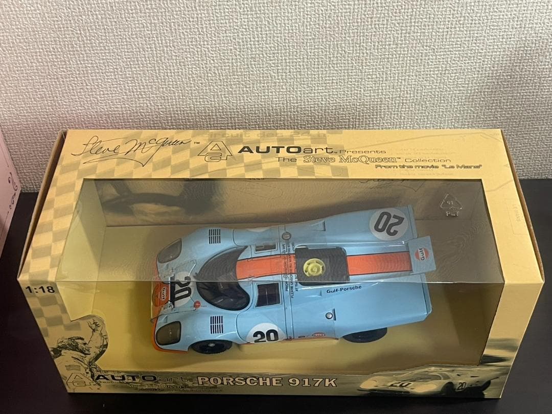 ミニカー 1/18 Porsche 917K スティーブ・マックイーン
