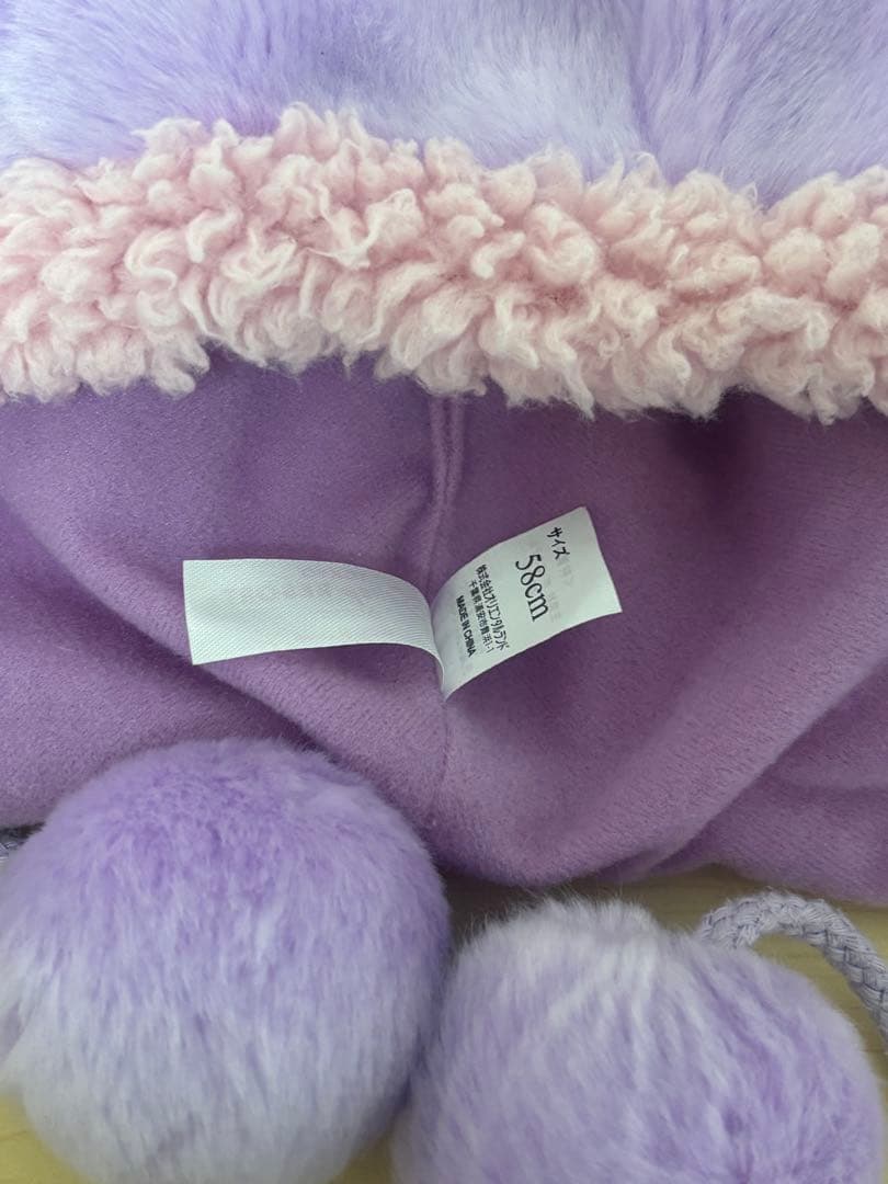 ミニー ファンキャップ パープル