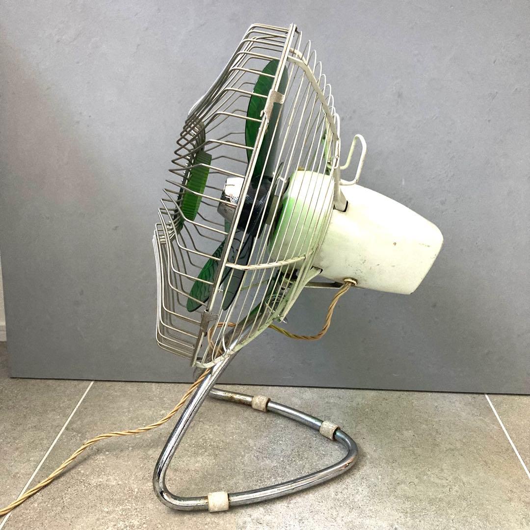 昭和レトロ 富士電機 サイレントファン 扇風機 3枚羽 レトロ家電
