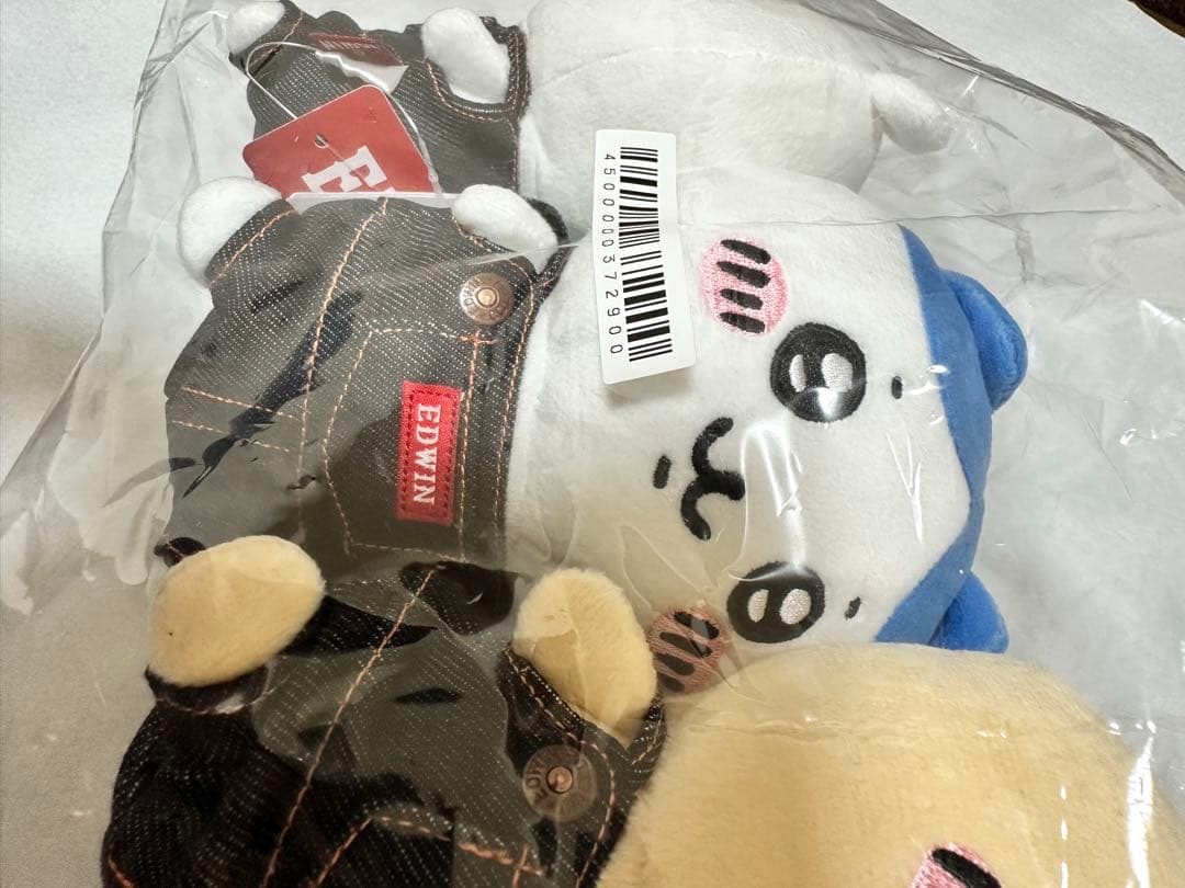 激レア品‼️EDWIN×ちいかわ ぬいぐるみ 3体セット
