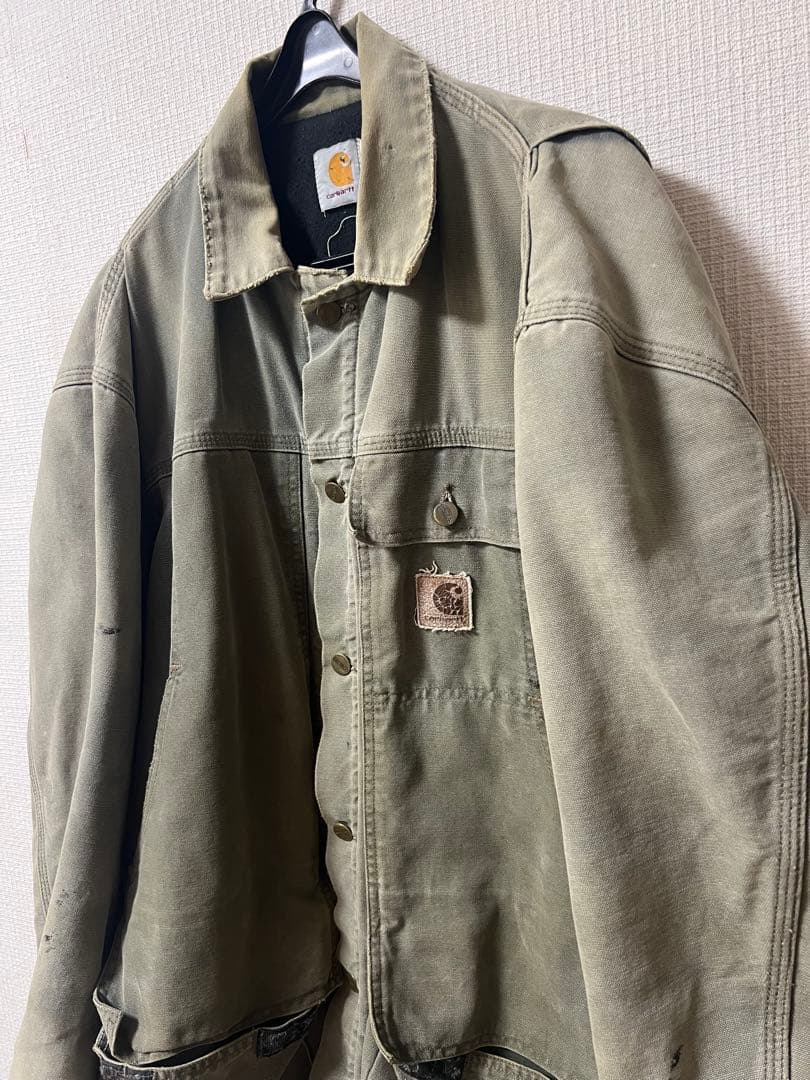 Carhartt カーハート トラディショナルコート　モスグリーン　星タグ