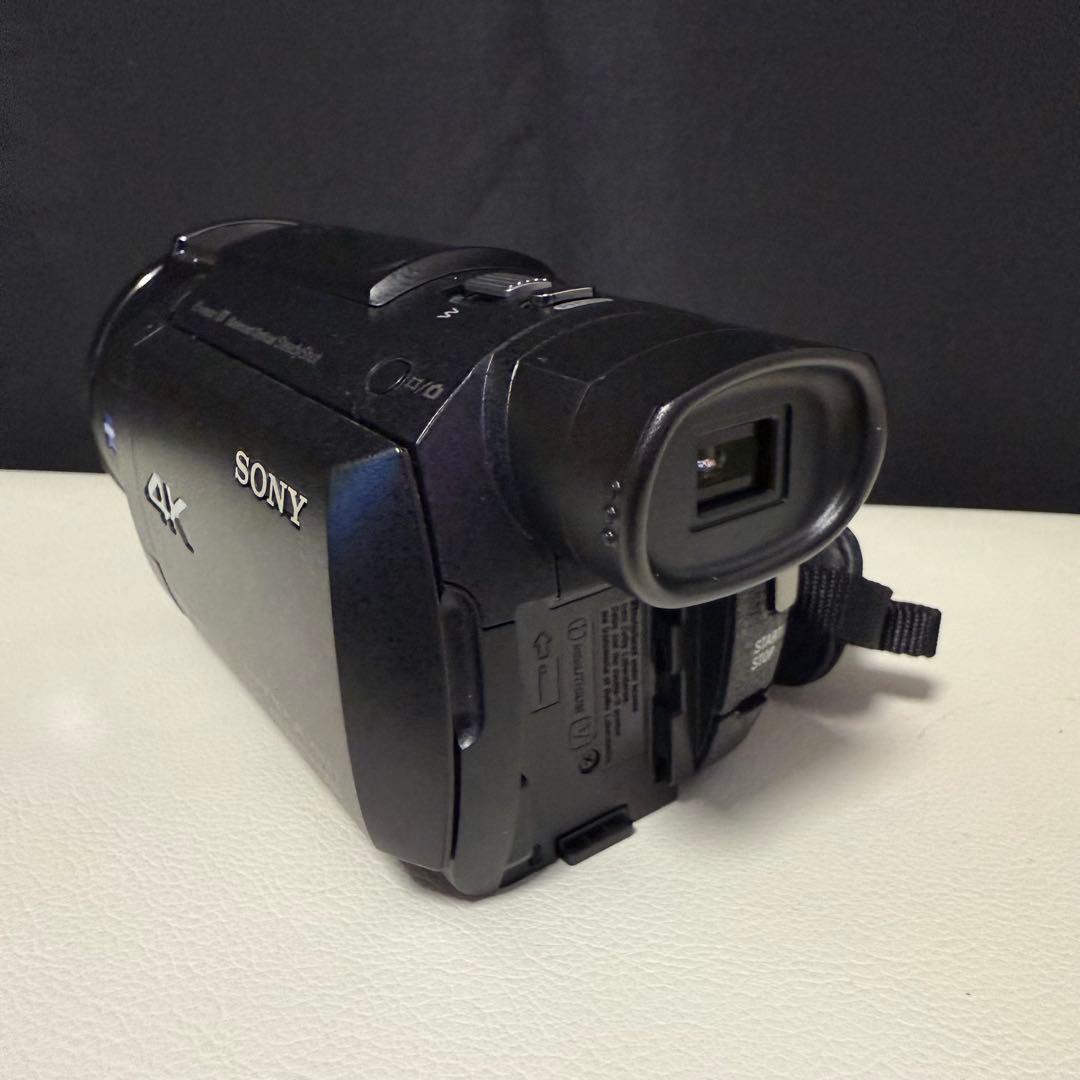 美品 SONY FDR-AX55 ビデオカメラ 4K ほぼ未使用　ソニー