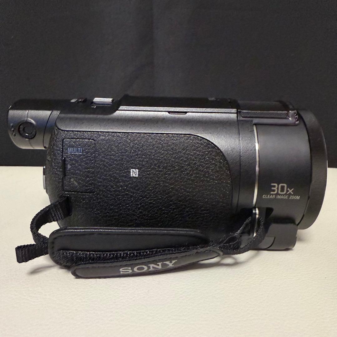 美品 SONY FDR-AX55 ビデオカメラ 4K ほぼ未使用　ソニー
