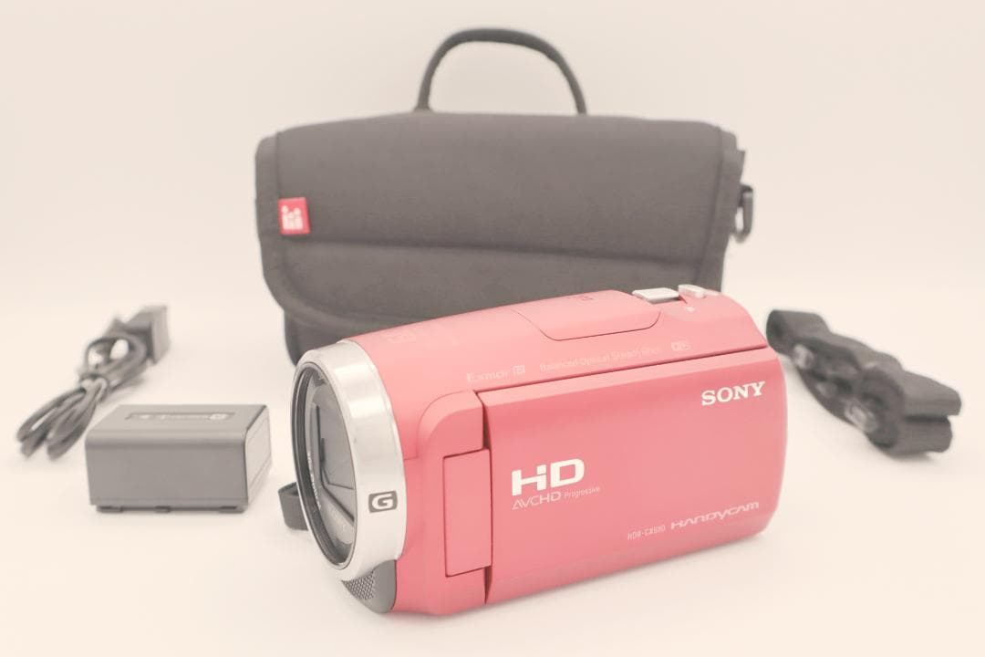 【極上品 & 動作確認済】SONY Handycam HDR-CX680 レッド