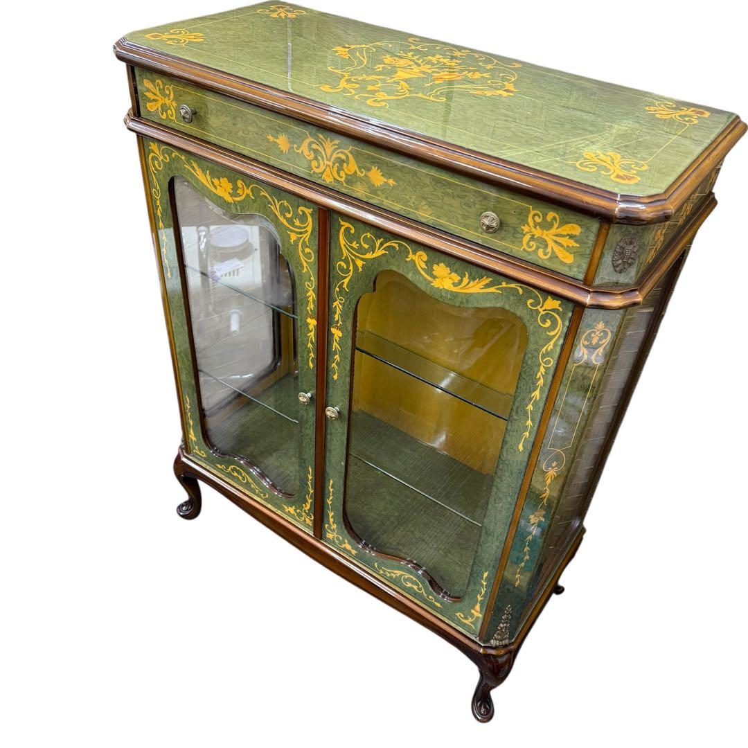 ☆アルテム社 ARTEM☆ガラスキャビネット 象嵌細工 飾り棚