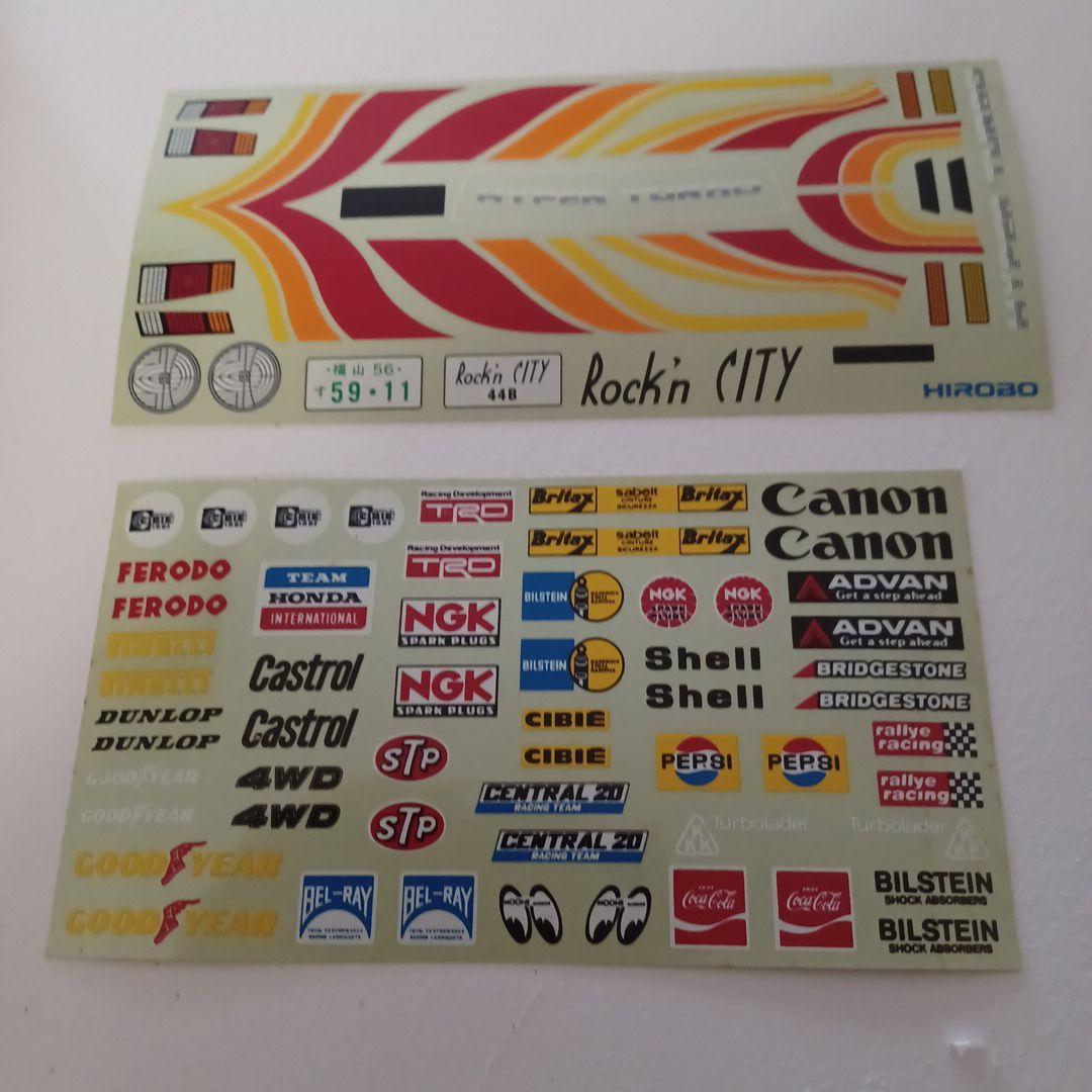 超レア　ヒロボー　ロックンシティ44B ボディセット　未組み立て　ホンダシティ