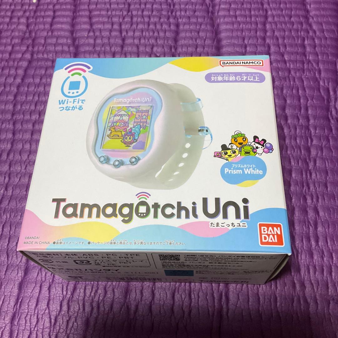 たまごっちユニ ホワイトTamagotchi Uni Prism White