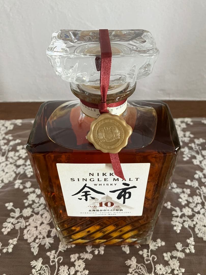NIKKA シングルモルトウイスキー　余市10年 箱付 古酒 未開封