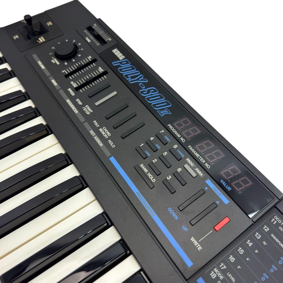 KORG Poly-800Ⅱ デジタルアナログシンセサイザー 49鍵 現状品