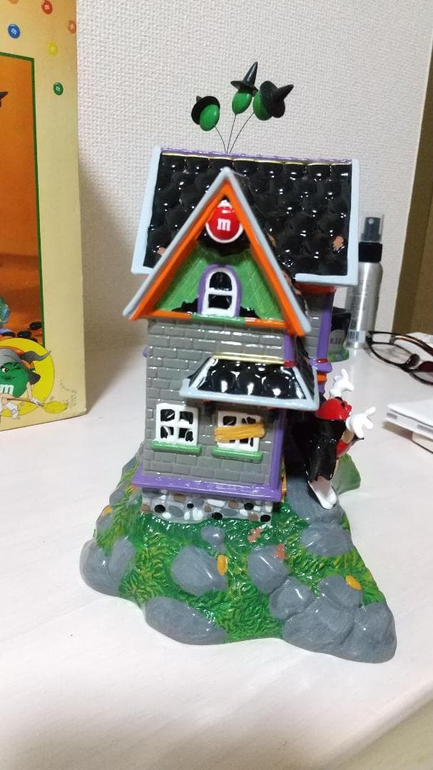 m&m's エムアンドエムズ ハロウィンハウス お化け屋敷 ライト ハロウィーン