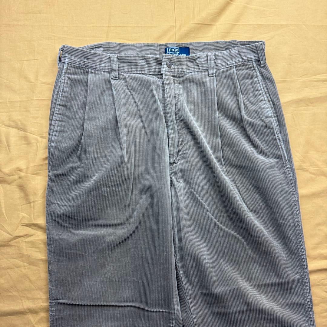 ラルフローレン　USA製　コーデュロイパンツ　初期タグ ブラウン　80s 90s